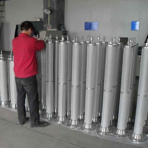 不銹鋼燒結濾芯液壓油專用