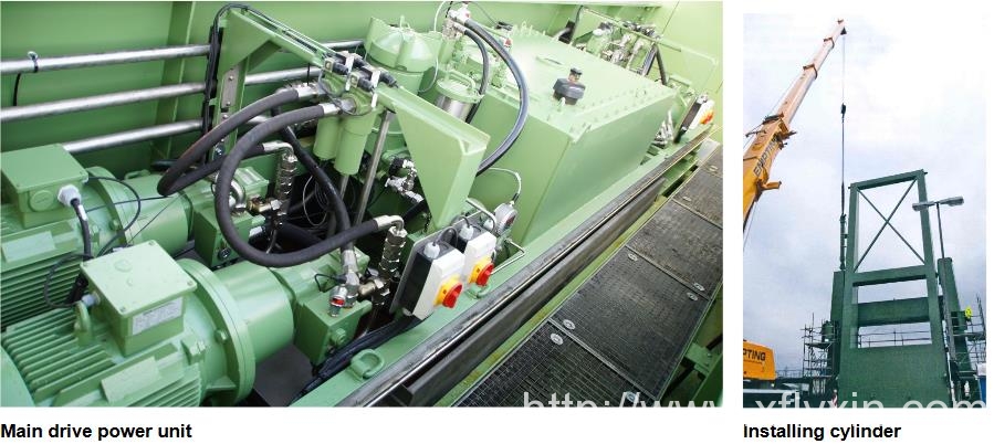 賀德克在Cuxhaven Schleusenpriel吊橋資源節約使用的例子驅動解決方案在